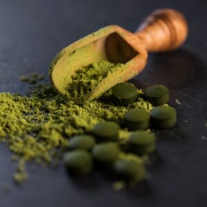 Broccoli sprout powder modern supplement packaging green healthy