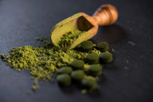Broccoli sprout powder modern supplement packaging green healthy